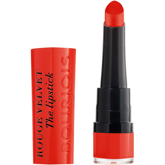 Bourjois Rouge Velvet The Lipstick 07 Joli Carm Test