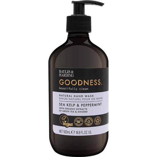 Goodness Sea Kelp & Peppermint Hand Wash, 500 ml Baylis & Harding Käsisaippua