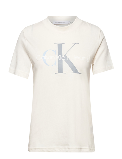 Two T Monogram Regular Tee T-shirts & Tops Short-sleeved Kermanvärinen Calvin Klein Jeans