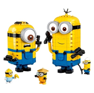 LEGO Minions Blockbuilt Minions ja niiden olinpaikka (75551)