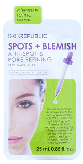 Skin Republic kasvonaamio Spots & Blemish 25ml 10'