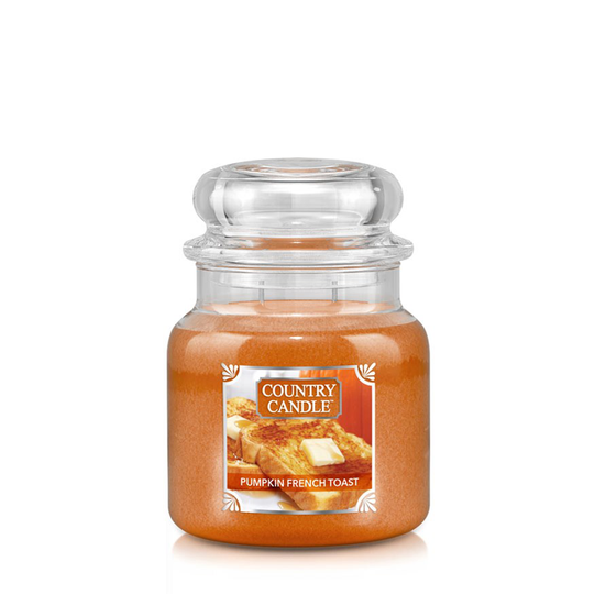 Country Candle Pumpkin French Toast 2 Wick Medium Jar