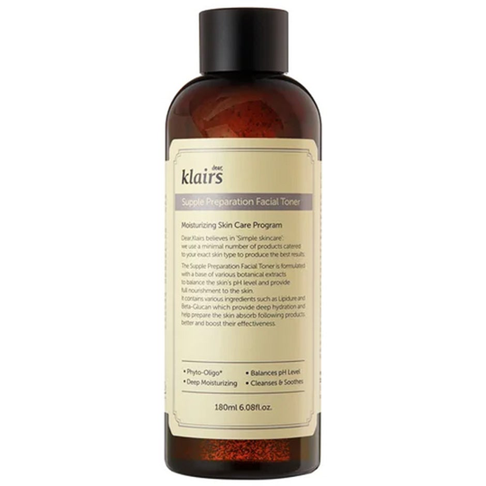 Supple Preparation Facial Toner, 180 ml Klairs K-Beauty