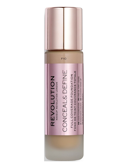 Revolution Conceal & Define Foundation F10 Meikkivoide Meikki Makeup Revolution