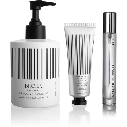 Facet 301, Jasmine & Sandalwood Value Pack, 360 ml N.C.P. Unisex-hajuvedet