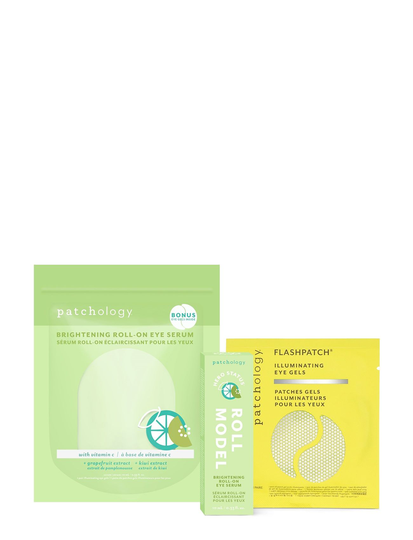 Roll Model Brightening Eye Serum + Eye Gel Beauty WOMEN Skin Care Face Eye Cream Nude Patchology