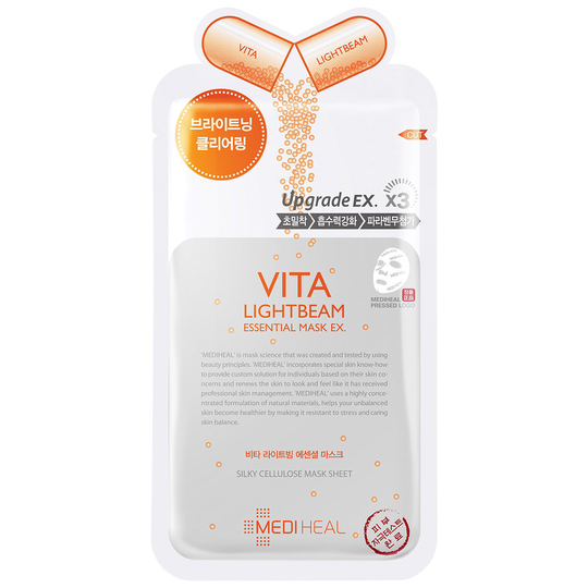 Vita Lightbeam Essential Mask, Mediheal K-Beauty