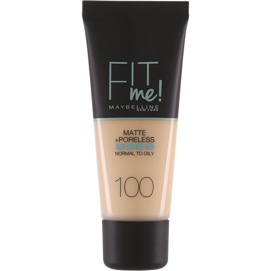 Maybelline Fit Me Matte + Poreless Foundation, Maybelline Meikkivoide