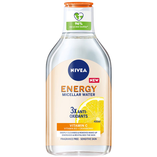 Micellar Water Energy, Nivea Misellivesi