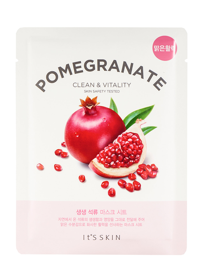 It's Skin The Fresh Mask Sheet Pomegrante Beauty WOMEN Skin Care Face Face Masks Sheet Mask Nude It'S SKIN