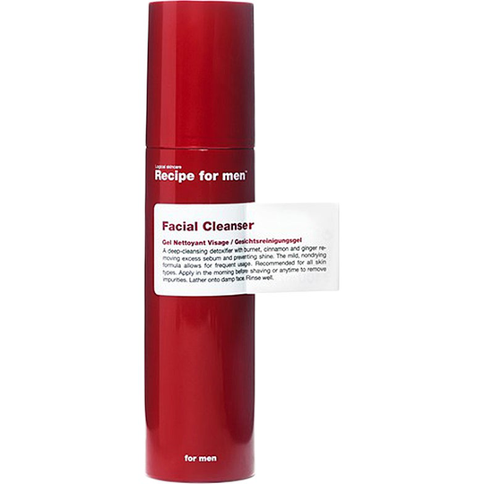 Recipe for Men Facial Cleanser, 100 ml Recipe for men Ihonpuhdistus