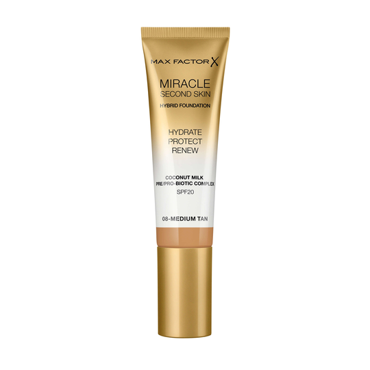 Max Factor Miracle Touch Miracle Second Skin Foundation 008 Mediu