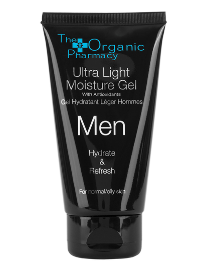 Men Ultra Light Moisture Gel Kosteusvoide Kasvovoide Ihonhoito Musta The Organic Pharmacy