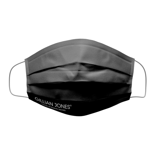 Gillian Jones Printed Fashion Mask Black