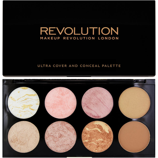 Ultra Blush And Countour Palette Golden Sugar, Makeup Revolution Poskipuna
