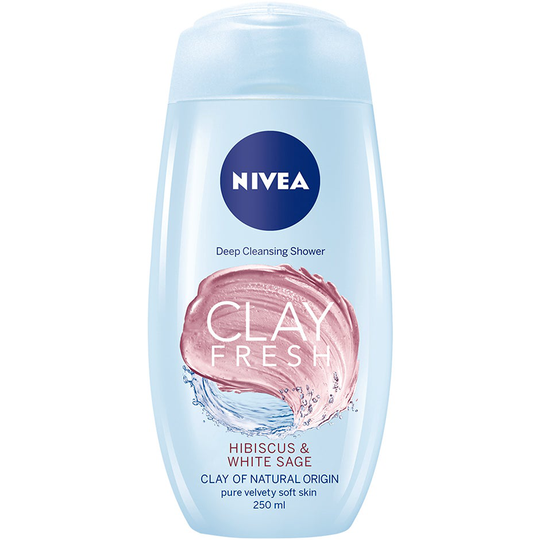 Clay Shower, 250 ml Nivea Suihku- ja kylpytuotteet