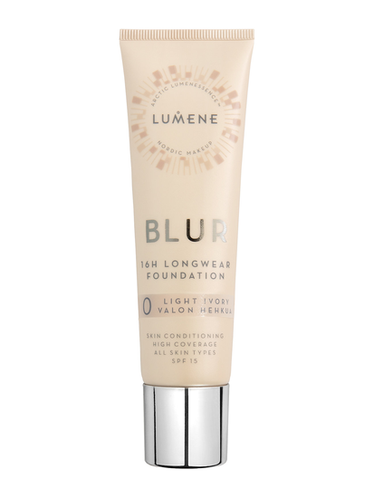 Blur 16H Longwear Foundation Spf 15 Meikkivoide Meikki LUMENE
