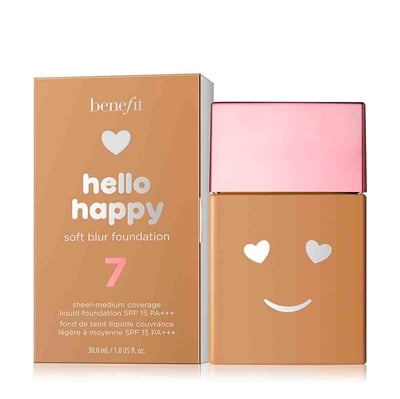 Benefit Hello Happy Soft Blur Foundation SPF 15 30ml Nro. 7