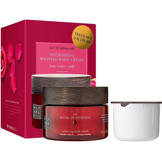 Ayurveda Body Cream + Refill Pack, Rituals... Vartalotuotepakkaukset