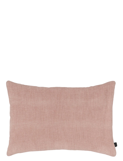 Chenille Cushion, Incl. Filling Home Textiles Cushions & Blankets Cushions Vaaleanpunainen Mette Ditmer