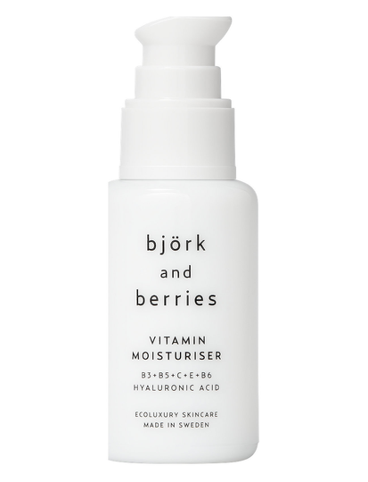 Vitamin Moisturiser Kosteusvoide Kasvovoide Ihonhoito Nude Björk & Berries