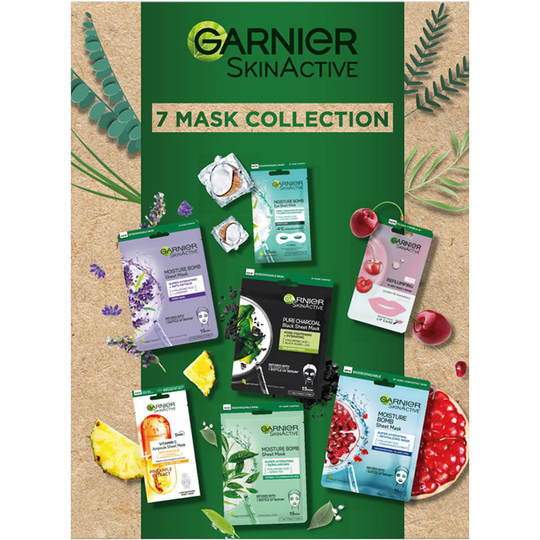 SkinActive Sheet Mask Collection Gift Set, Garnier Naiselle