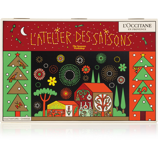 Classic Calender 2022, L'Occitane Vartalotuotepakkaukset