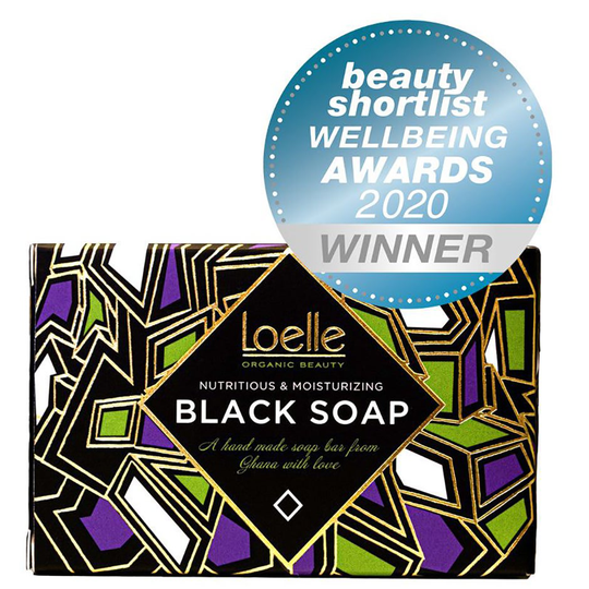 African Black Soap, 150 g Loelle Suihku- ja kylpytuotteet