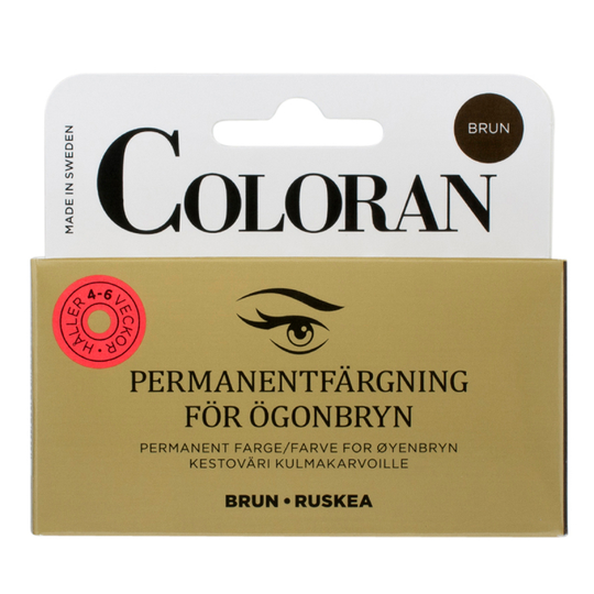 Coloran Kestoväri kulmakarvoille - Ruskea