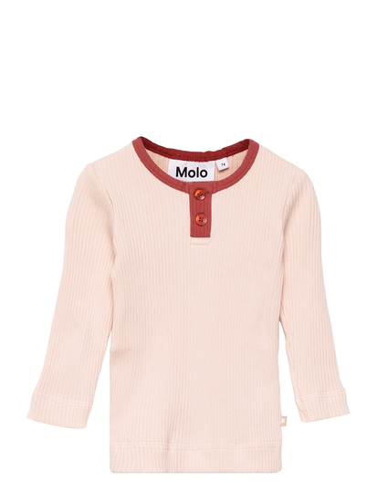 Earth T-shirts Long-sleeved T-shirts Vaaleanpunainen Molo