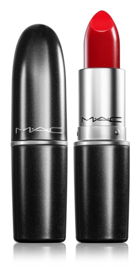 MAC Cremesheen huulipuna 3Gr Brave Red (rohkea punainen)