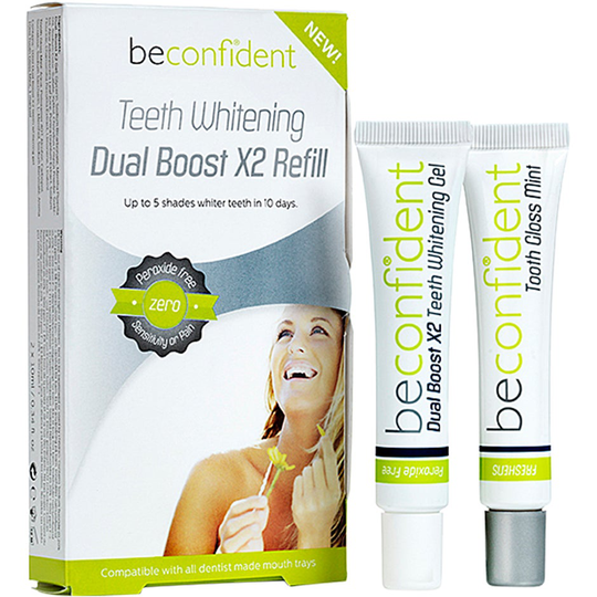 Teeth Whitening Dual Boost X2 Refill, 20 ml beconfiDent Hampaiden valkaisu