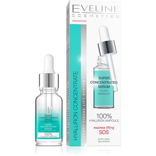 Eveline Cosmetics Hyaluron&Collagen Super Concentrated Serum 18