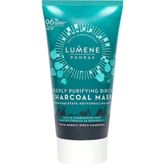 PUHDAS Deeply Purifying Birch Charcoal Mask, Lumene Kasvonaamiot