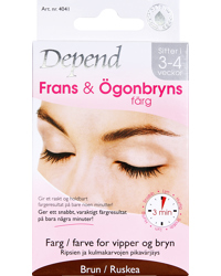 Frans & Ögonbrynsfärg, Brun