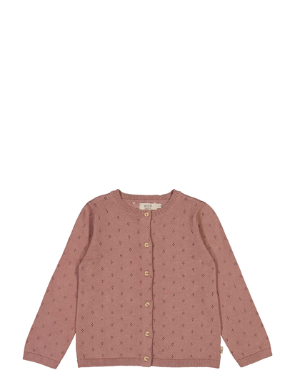 Knit Cardigan Maia Neuletakki Vaaleanpunainen Wheat