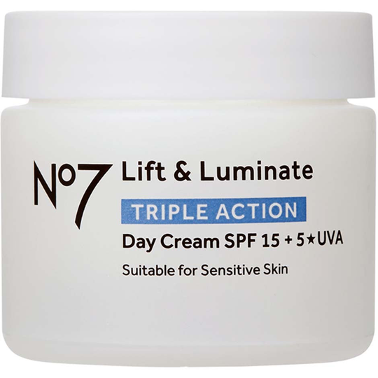 Lift & Luminate Triple Action Day Cream, 50 ml No7 Päivävoiteet