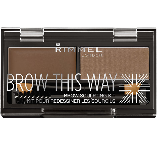 Brow This Way Eyebrow Powder Kit, Rimmel London Kulmakarvat