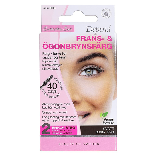 Depend Everyday Eye Ripsi- ja kulmaväri Musta