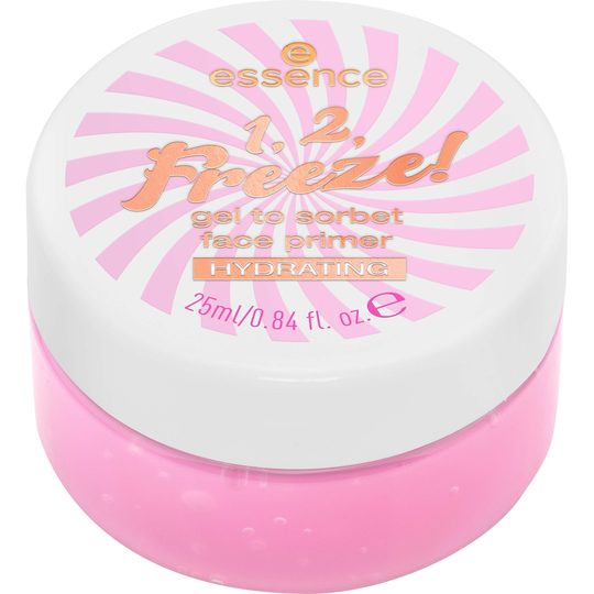 essence 1, 2, Freeze! Gel To Sorbet Face Primer HYDRATING 25 ml