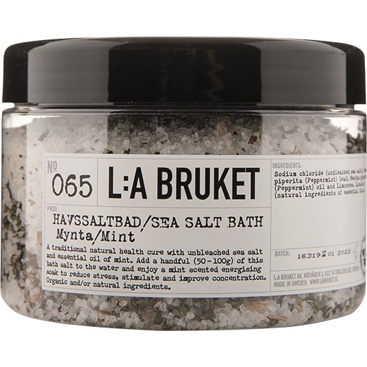 L:A Bruket Suolakylpy, minttu 450 g