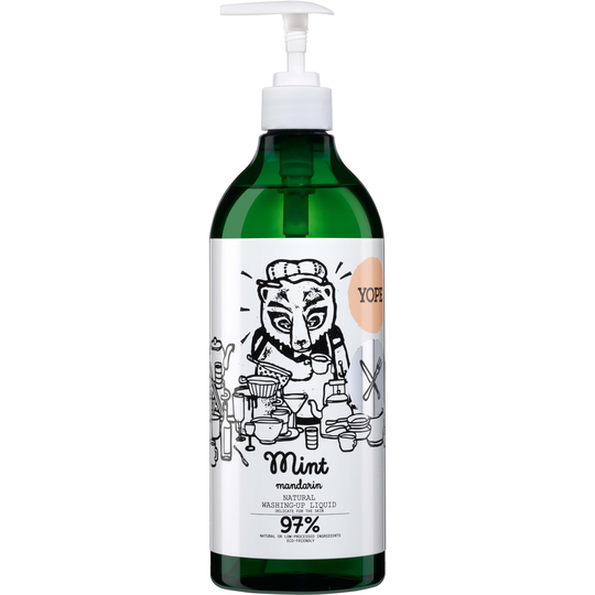 YOPE Kitchen Natural Washing-Up Liquid Mint & Mandarin 750 ml