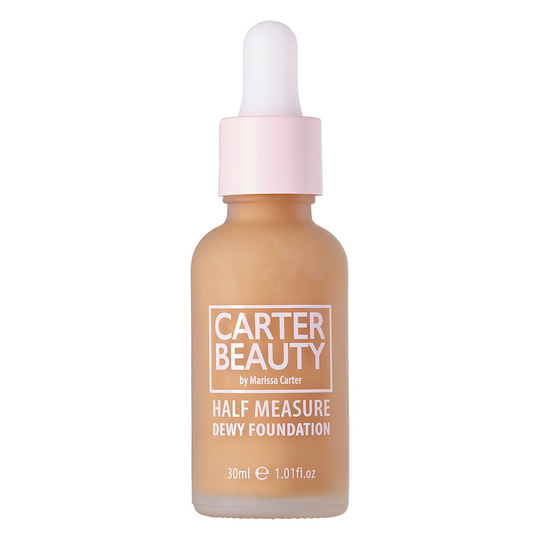 Carter Beauty Cosmetics Half Measure Dewy Foundation Measure Truf