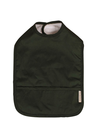 Bibs With Velcro 2-Pack - Powder Blue/Dark Green Home Meal Time Bibs Sleeveless Bibs Vihreä Filibabba