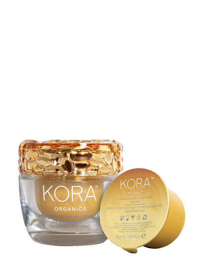 Turmeric Glow Sustainability Set Beauty WOMEN Skin Care Face Face Masks Moisturizing Mask Kora Organics