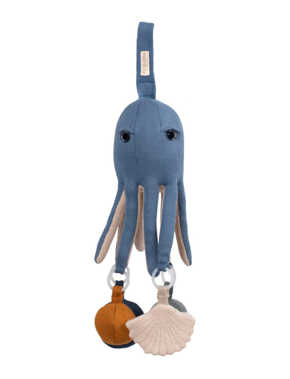 Activity Toy - Otto The Octopus Touch & Play Muddly Blue Toys Baby Toys Activity Toys Sininen Filibabba