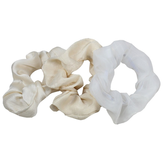 By Lyko Scrunchiesetti White