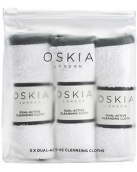 Dual-Active Cleansing Cloths, 3pcs