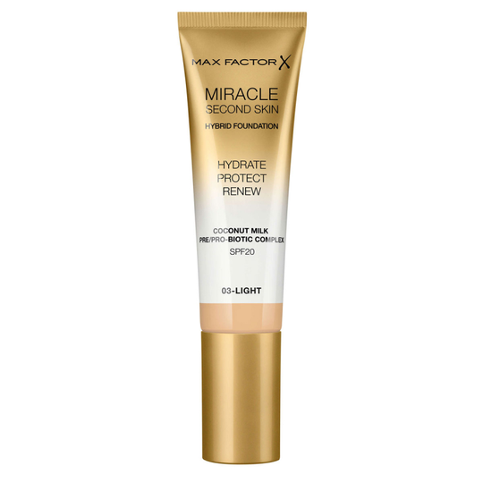 Max Factor Miracle Second Skin Foundation 03 Light