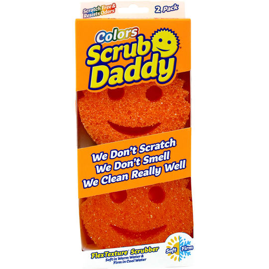 Scrub Daddy Twin Orange